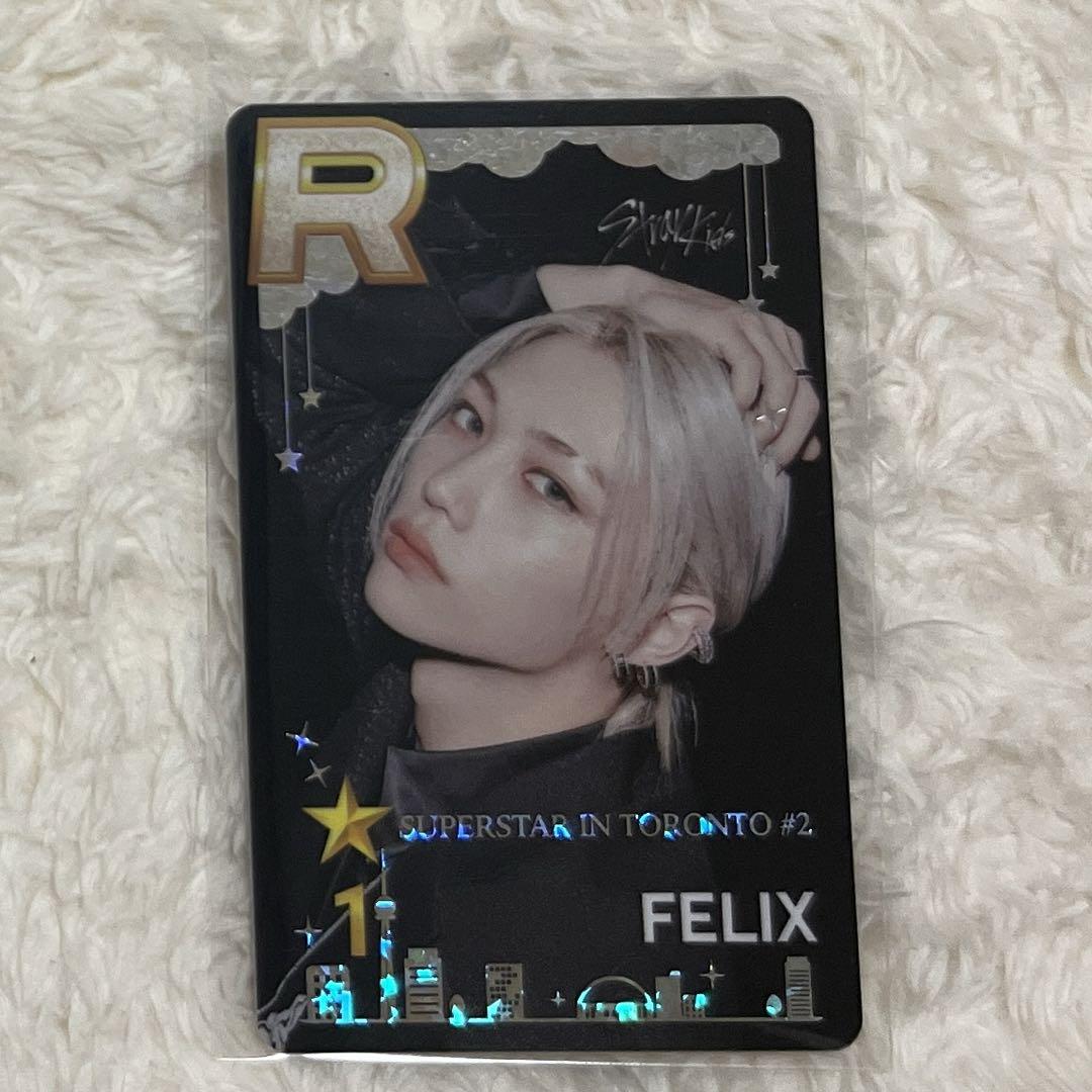 

[USED] StrayKids Canada Toronto SSJYP Real Card Felix Trading Card
