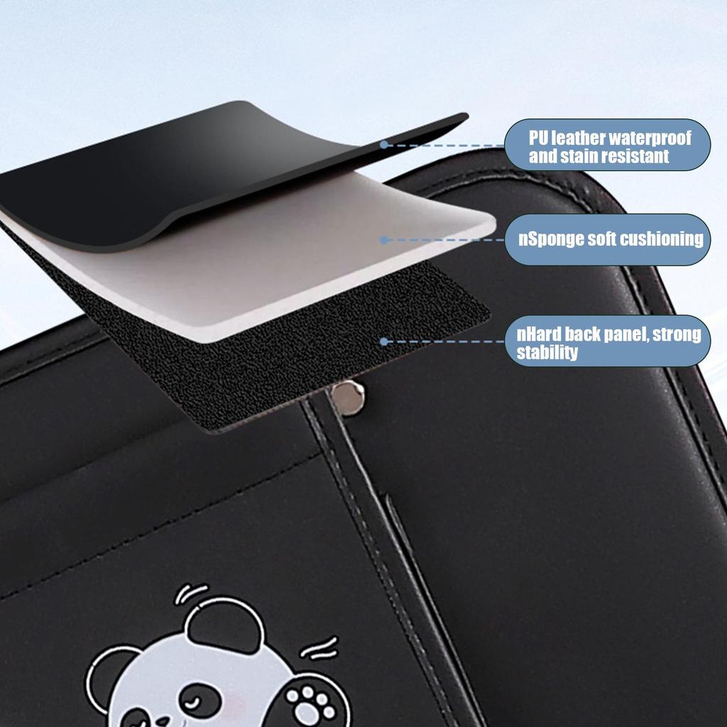 Seat Back Protector Auto Interior Accessories Seat Back Protective Cover For Sedans SUVs RVs Dog Owners Drivers School Run Road