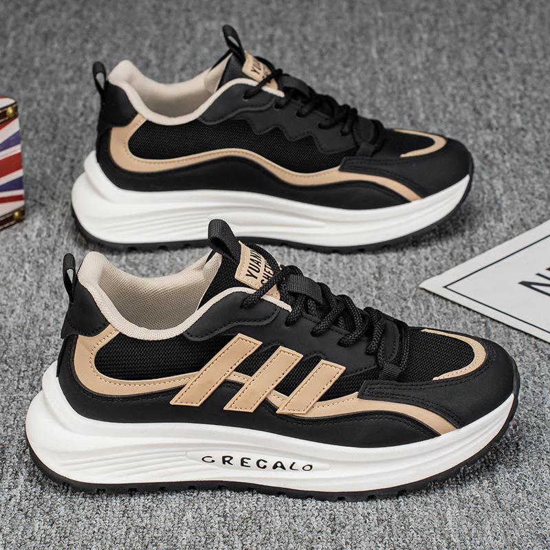 Autumn men's shoes new platform sports shoes versatile simple casual dad shoes breathable light Forrest Gump shoes men