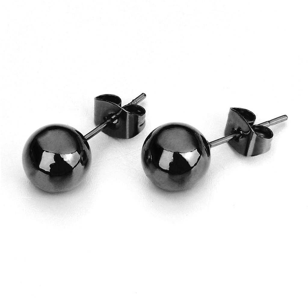 10set/lot Stainless Steel Round Ball Earrings Set Stud Post Spherical Ear Studs 2/3//5/6/7/8mm Earring Jewelry for Women Gifts