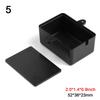 ABS Plastic Electronic Project Box Instrument Case Waterproof Cover Project Black Enclosure Boxes Practical Measurement Tools