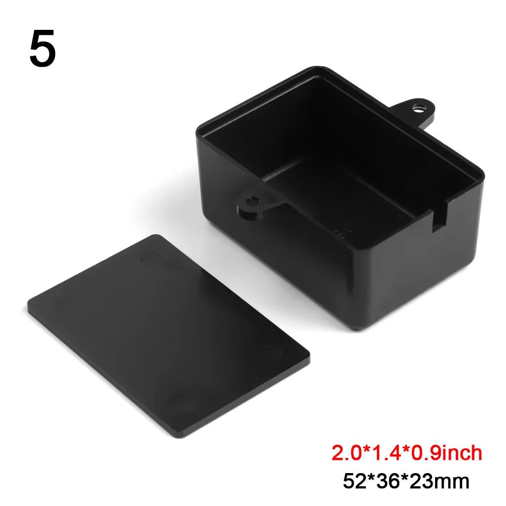 ABS Plastic Electronic Project Box Instrument Case Waterproof Cover Project Black Enclosure Boxes Practical Measurement Tools