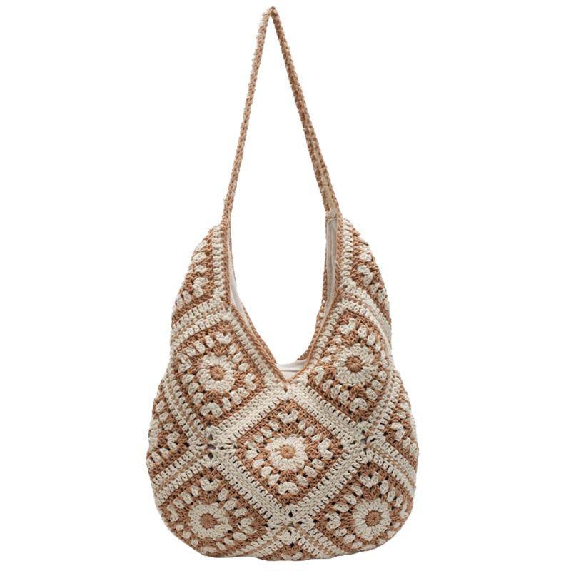 Woven Bag Women's New Holiday Straw Woven Bag Women's Style