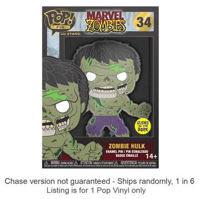 Marvel Comics Zombie Hulk 4" Pop! Épingle