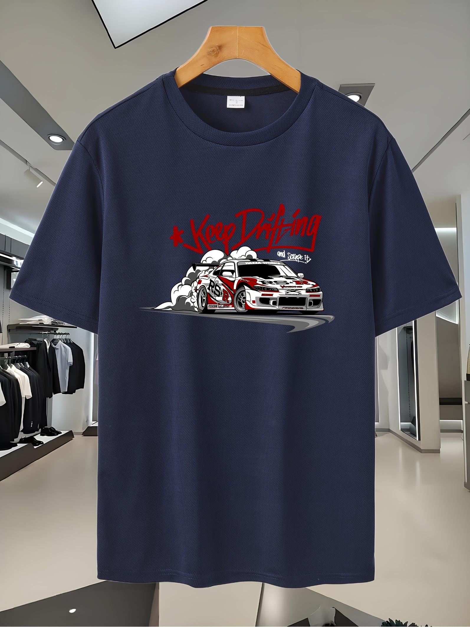 38B Keep Drifting Graphic T-shirt - White M