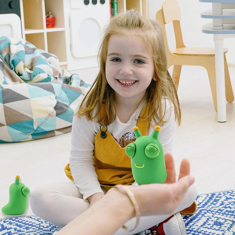 Green Bug Toys Popping Out Eyes For Anxiety, Autism Toy Christmas Birthday Gift