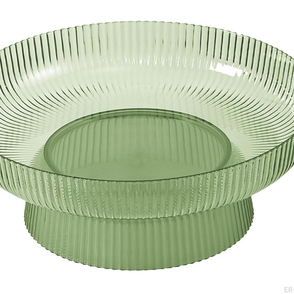 Decorative Pedestal Bowl Dessert Display Stand Storage Baskets Organization Dish Holder for