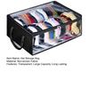 Yousheng Hat Storage Bag Baseball Caps Organizer with Reinforced Handle Zipper Closure Large Capacity Transparent Cap Holder Hat Pouch