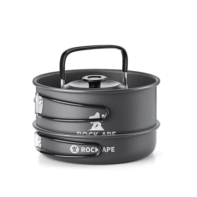 Rock Ape Portable Aluminum Pot Set