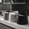 High Capacity Coffee Grounds Bin Thickened Plastic Construction Anti Tip Base Quiet Operation Kitchen Accessories