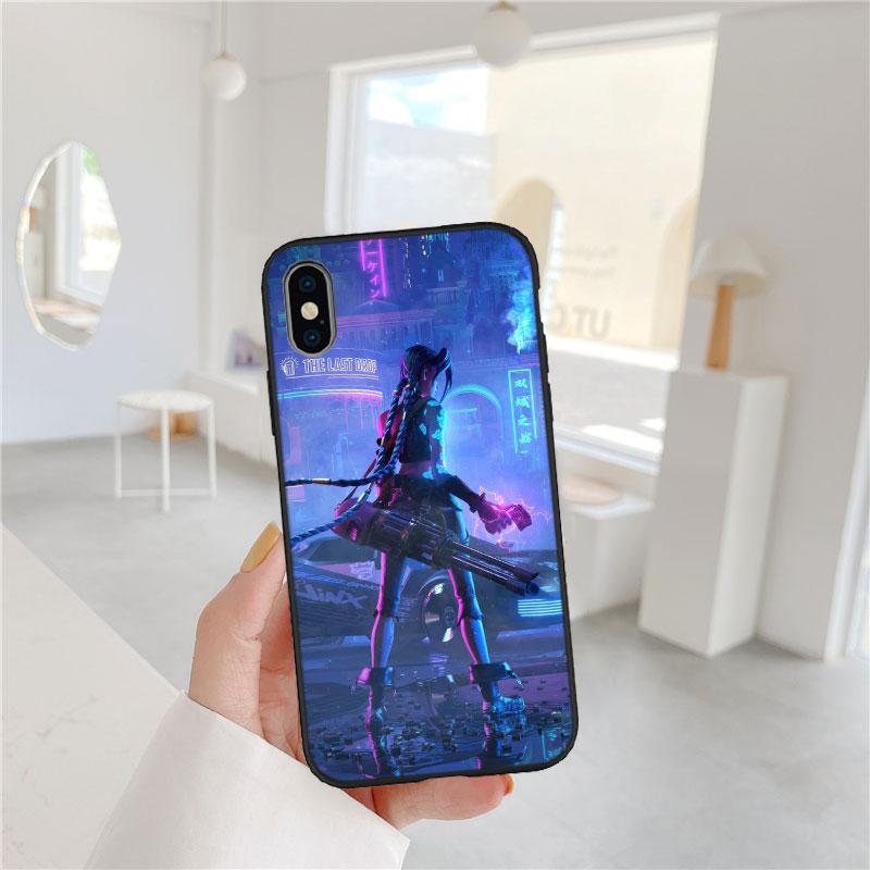 QT6 Arcane Jinx Phone Case for Samsung Galaxy A05 A05S A12 A13 A15 A33 A53 A73 M15E M55 S10 S10E S20 Ultra Lite Plus Fe
