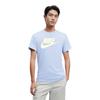 Nike T Shirts Men's Blue Crew Neck Moderate DX1986-548
