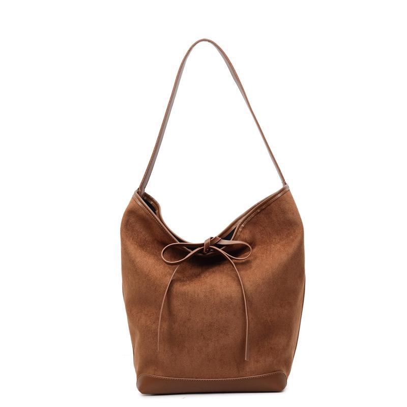 Leopard Print Bag Women's Large Capacity Autumn and Winter Matte Retro Shoulder Bag Casual Commuter Tote Bag