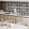 Self-adhesive Patterned Vinyl Decor for the Bedroom 120x60 Cm. Pattern with Elegant Motifs.
