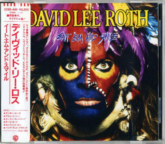 CD DAVID LEE ROTH - Eat 'Em And Smile 9254702 Warner Bros. Re 1986 Japan ObiRock Used
