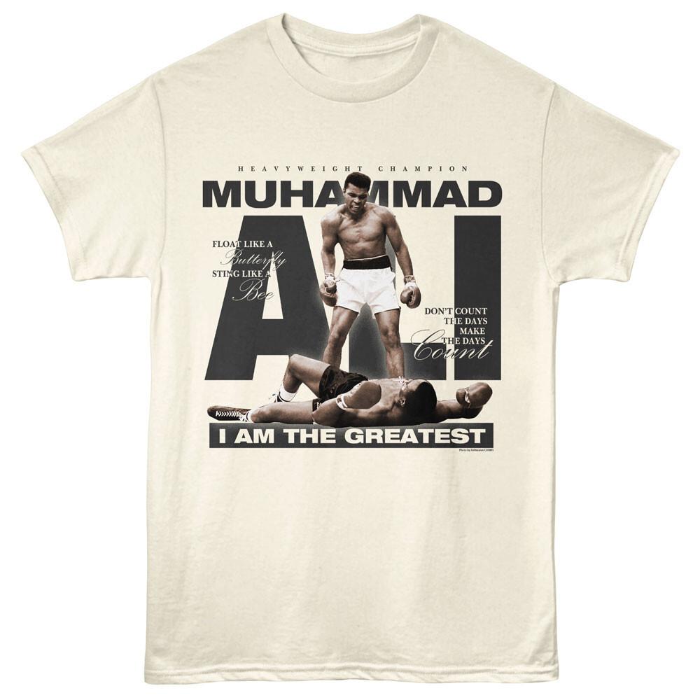 Muhammad Ali The Greatest Float Like A Butterfly Sting Like A Bee Men T Shirt XL
