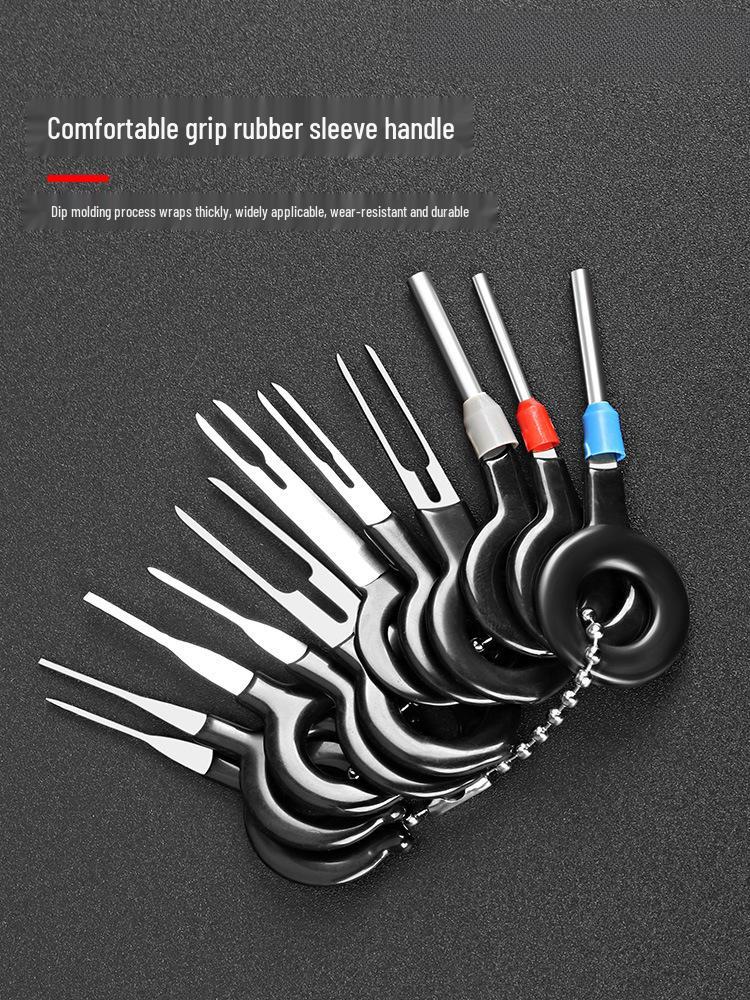 Aviation Terminal Pin Remover Tool Set for Car Wiring Harness