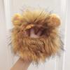 Cappello da Gatto con Criniera da Leone Costume di Halloween Costume da Leone Cosplay da Gatto Vestire Cappelli per Animali Domestici per Gatti Piccoli e Gattini Decorazione per Feste