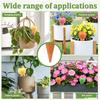 4Pcs Plant Watering Globe 150ml Automatic Watering Spike Flower Pot Self Watering Device Drip Irrigation System Garden Decor
