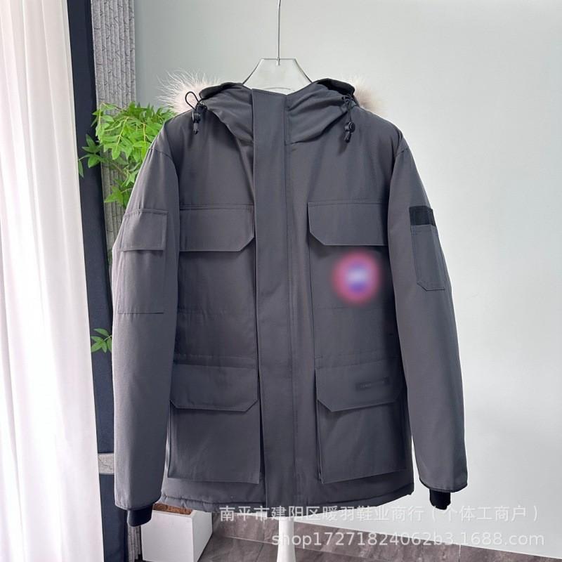 Mens Womens Thick Warm Winter Down Jacket With Detachable Fur Collar Waterproof Hooded Parka Cold Weather Outdoor