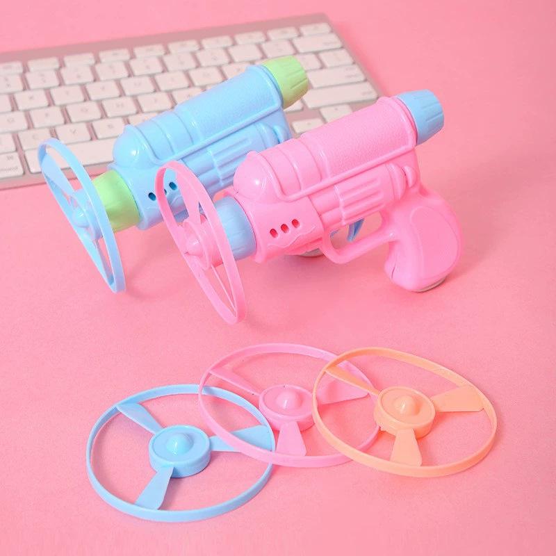 Interactive Cross-Border Carrot Gun & Flying Saucer Toy - Parent-Child Indoor/Outdoor Battle Games