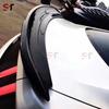 Ford Mustang Carbon Fiber Fenders, GT350 Rear Wing, No-Drill Spoiler Mod.