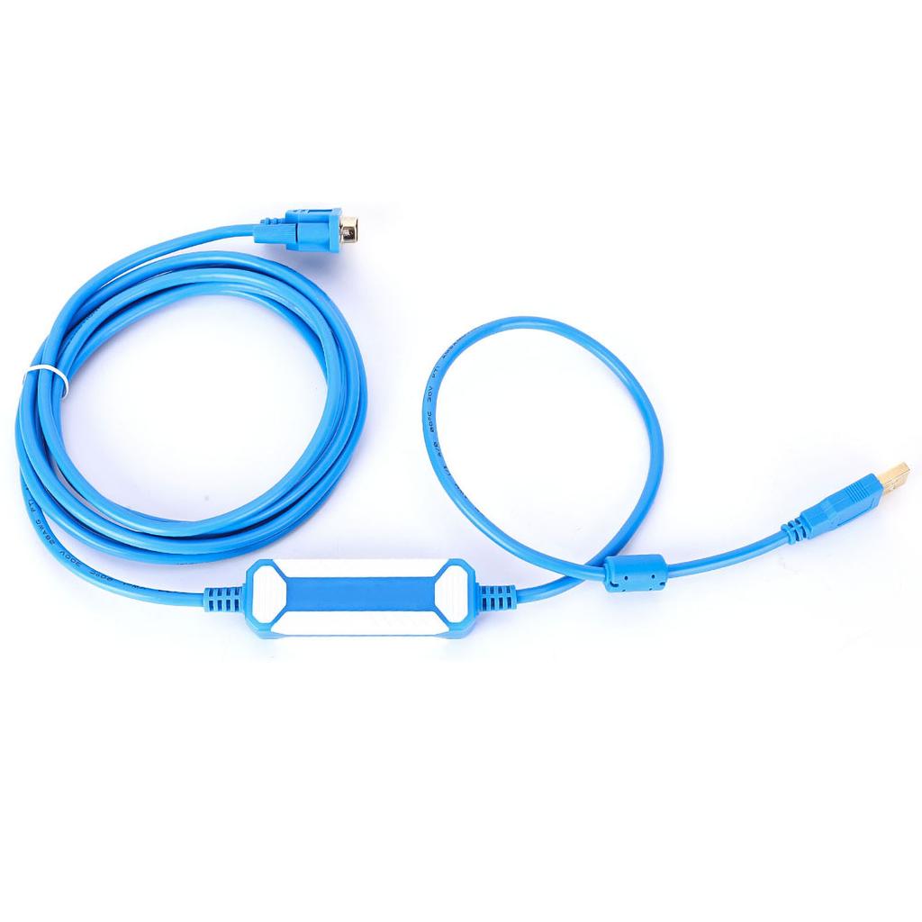 3meter PLC Programming Cable for Omron CQM1H CPM2C Series PLC Blue