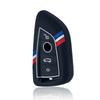 For BMW X1 X3 X4 X5 X6 Series 1 2 3 5 7 G20 G02 G05 G31 G23 F34 F15 F40 IX3 New Silicone Remote Car Key Cover Keychain Key Case
