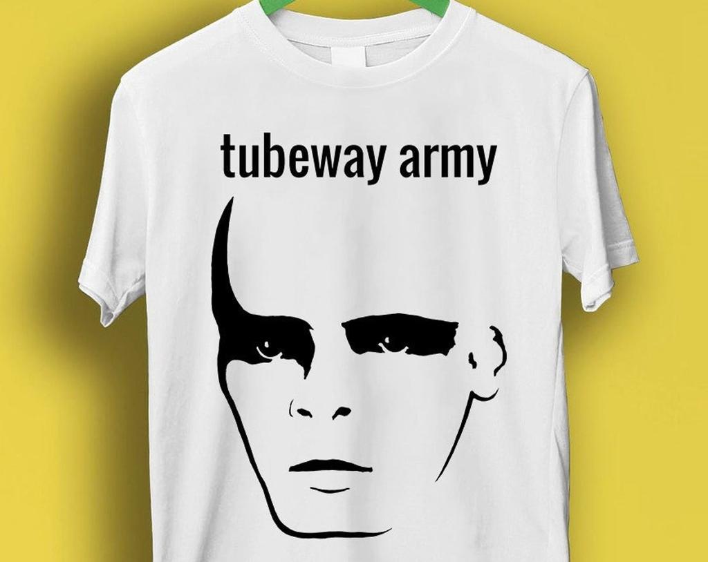 Tubeway Army Punk Rock Meme Gift Funny Tee Style Unisex Gamer Cult Movie Music T Shirt P1334