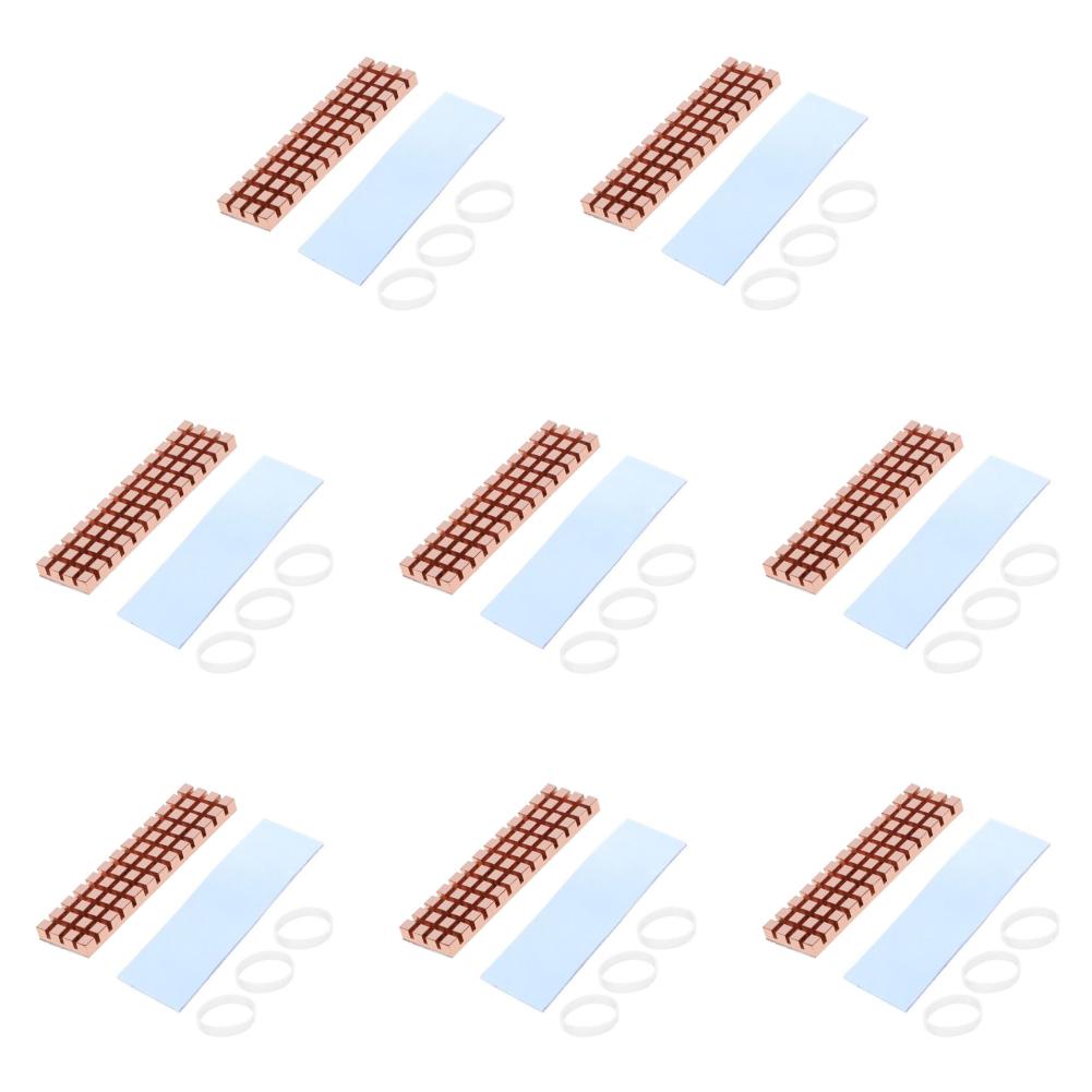 

AU PC Notebook SSD Heat Sink for M.2 2280 PCI-E NVME with Thermal Pad (6mm)