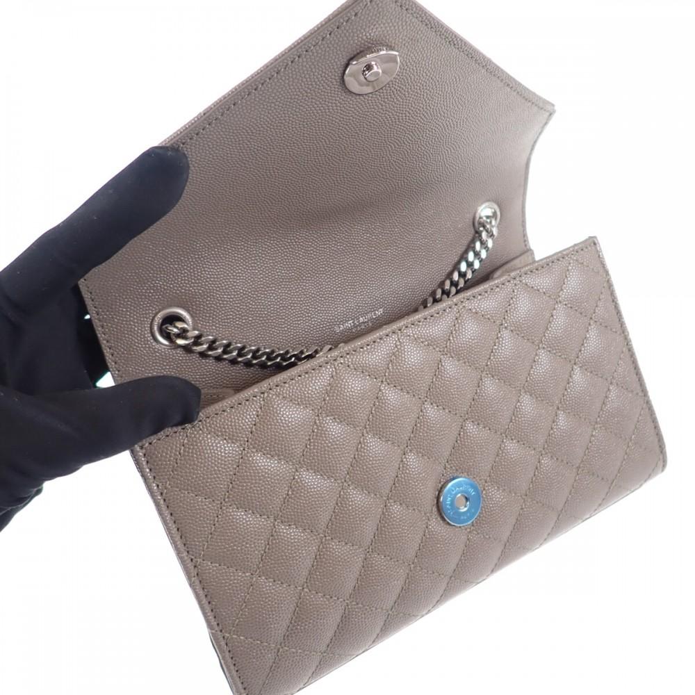 SAINT LAURENT  600195BOW961545 Shoulder Bag gray Women