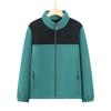Middle Aged Elderly Women's Autumn Winter Thickened Fleece Cardigan Sweater Jacket Mother Wear Casual Plus Velvet Warm