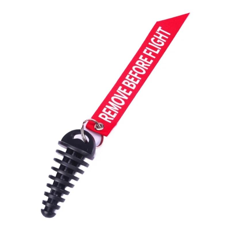 

1,07 - 1,85 Заглушка выхлопной трубы мотоцикла для мотокросса Резиновая заглушка воздухоотводчика глушителя заглушка для промывки трубы Защитная труба чёрный