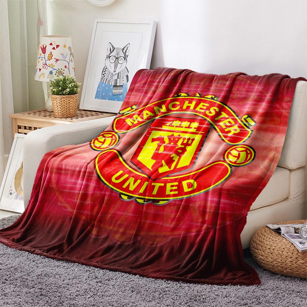 Man Utd2 Flannel Blanket, High quality Comfortable for All Seasons, Home Decor, Warmth and Comfort
