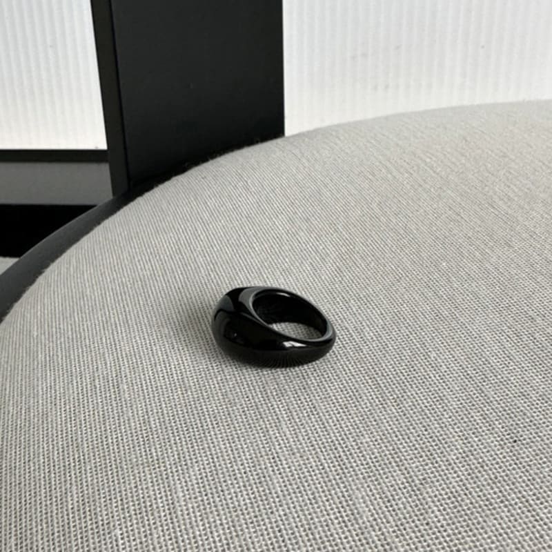 geegee onyx donut ring