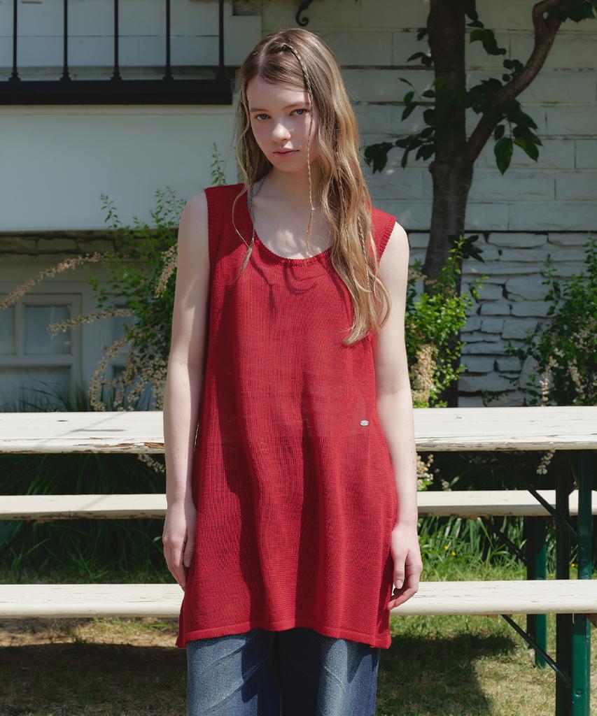 Micene Una Layered Knit Dress
