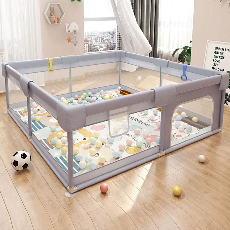 Baby Indoor Playpen & Crawling Mat Guardrail
