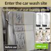 Multi-Functional Foam Cleaner Set: Wash for Automotive Interior Upholstery, Plastic Instrument Panel, Steering Wheel parts