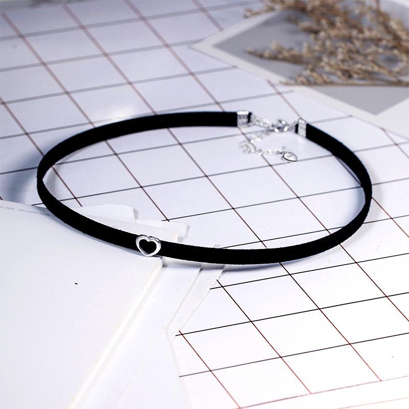 

S925 Sterling Silver Heart Necklace: Short Clavicle Chain Choker Jewelry - Perfect Best Friend Christmas Gift for Women