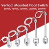 Single Ball Type Stainless Steel Water Flow Tank Vertical Mounted Float Switch Liquid Sensor Water Tower Water Level Controller