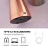 Mushroom Table Lamp Portable Touch Rechargeable LED Bedside Light Touch Control Reading Lamp for Bedroom Nightstands Metal