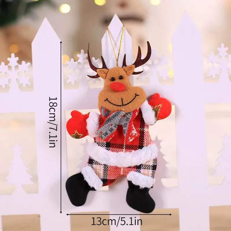 Christmas Dolls Christmas Ornaments  New Year Hanging Pendant Xmas Decor Christmas Gifts Doll Christmas Decorations Navidad