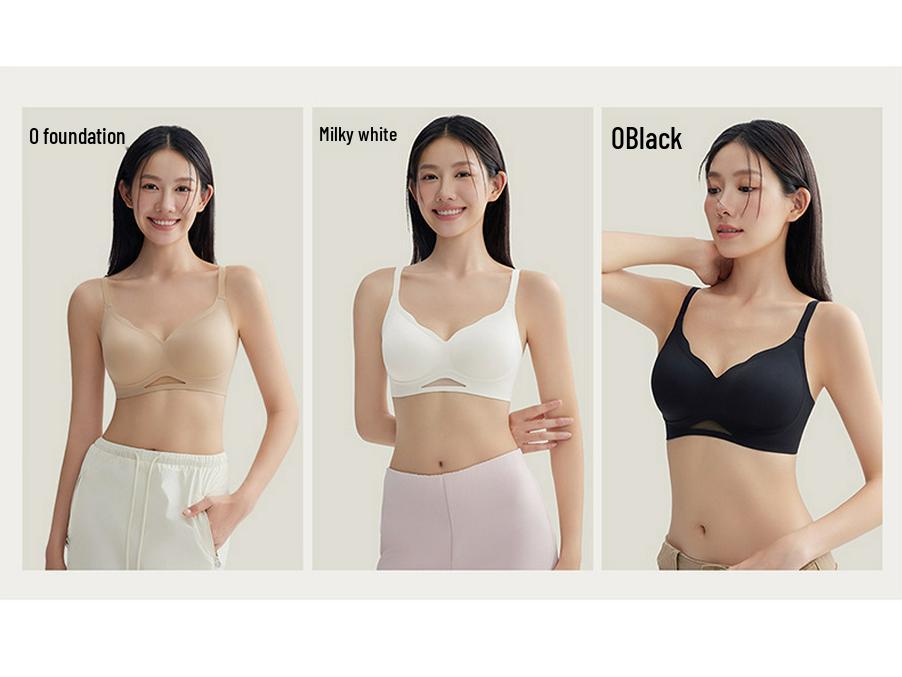 2025 New Style Red Wire-Free Bra: Seamless Underwear for Large Busts, Enhances Shape, Lifts, Controls Side Bulge, Anti-Sagging Effect