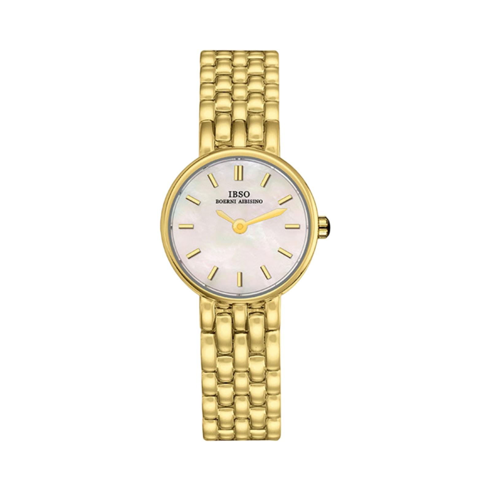 

Женские модные кожаные часы One Size золотой