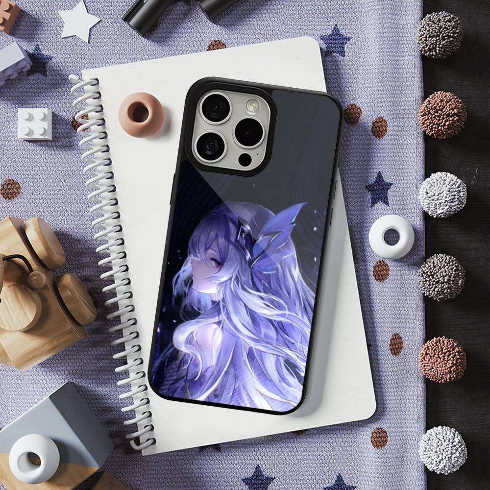 Genshin Impact Skirk Game For iPhone 15,Mini,13,Max,11,12,Pro,16,17,14,Plus,For Magsafe,Magnetic Wireless Charging Case