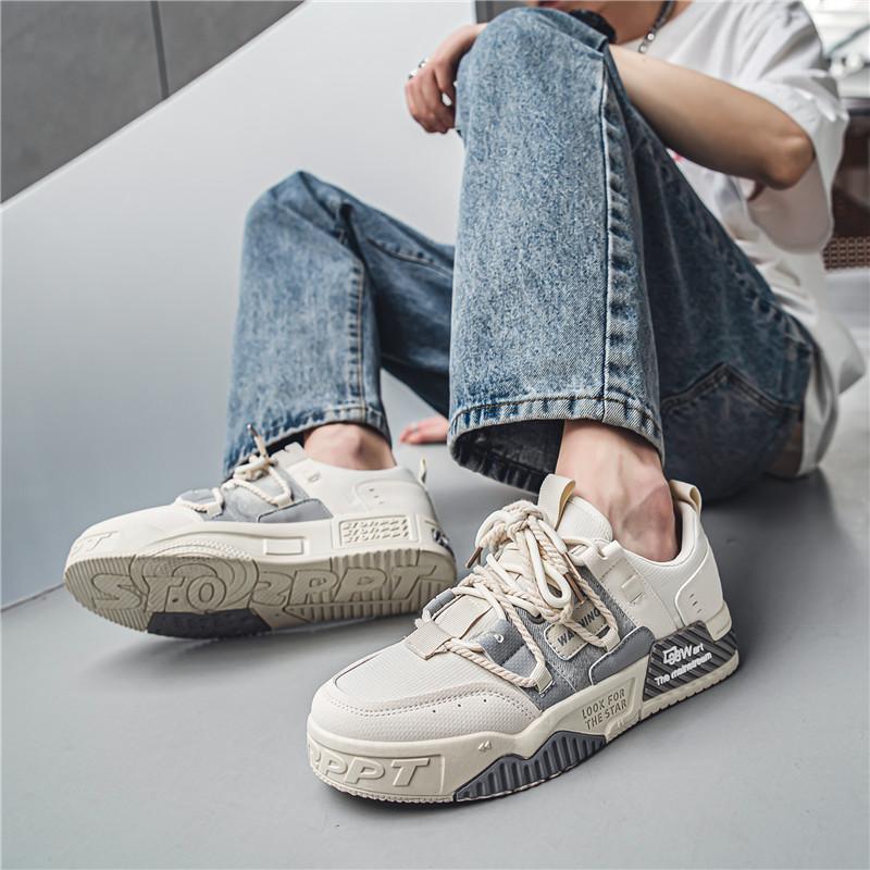 Pánské ležérní sportovní boty univerzální odolné pánské boty módní sportovní volnočasové běžecké boty basketbalové boty plátěné boty studentské ležérní boty