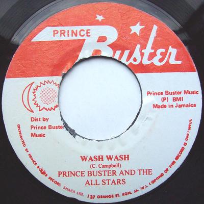7inch Record PRINCE BUSTER & PRINCE BUSTER'S ALL - Wash Wash / Thirty Pieces Of Silver None Prince Buster Jamaica Reggae, Ska & Dub Used
