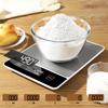 Electronic Kitchen Scale LED Display Accurate Weighing Waterproof Panel Food Scale Professional Quality Home Baking Tool 10Kg/1g
