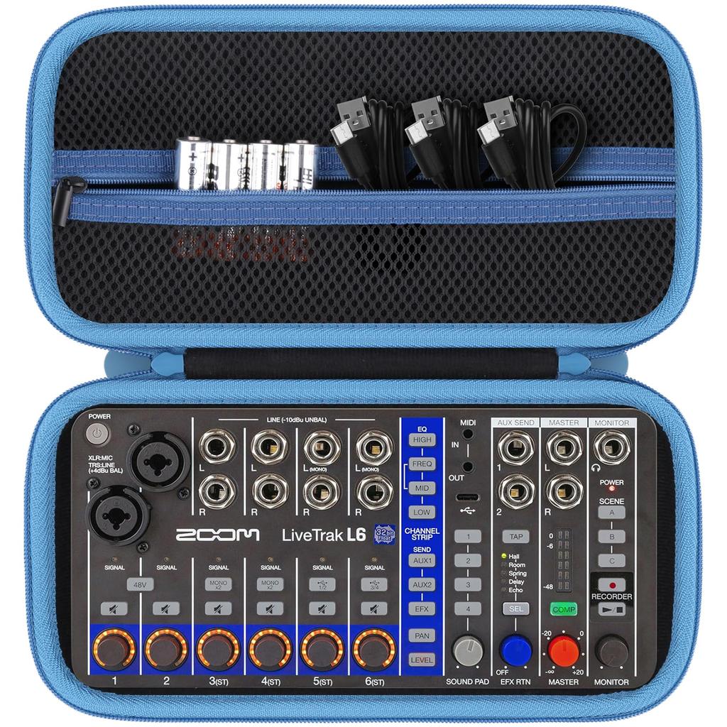 Zoom ZOOM L6 Digital Mixer Recorder LiveTrak L6 Digital Mixer dedicated storage case co2CREA (Case only) -