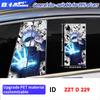 Wasserdichter Satoru Gojo Auto B-Säulen Aufkleber Anime Decal UV-Schutz Vinyl Auto Fenster Folie Außendekoration Zubehör